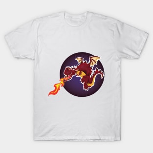 Fire Breathing Dragon T-Shirt